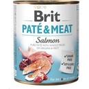 Konzervy pre psov Brit Paté & Meat Salmon 800 g
