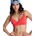 Roxy Essentials SD Wrap Bralette bikini top - Red / Pink (Hibiscus)