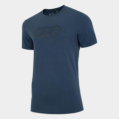 4F Мъжка Тениска 4F H4L21-TSM062-32 Denim (H4L21-TSM062)