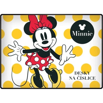 Karton P+P Dosky na číslice Minnie Mouse