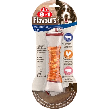 8in1 85г 8in1 L Triple Flavour кокали за дъвчене - лакомства кучета