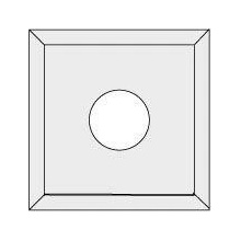 Cmt Žiletka tvrdokovová Z4 - 12x12x1,5 UNI N012-12045