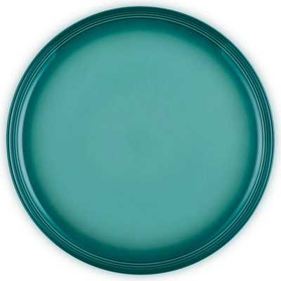 Le Creuset 70234270997099 Jídelní talíř Coupe 27 cm, bleu riviera