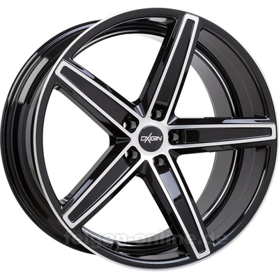 Oxigin 18 8.5x19 5x114.3 ET48 black polished