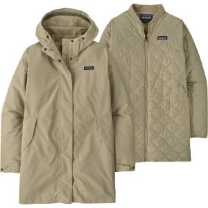 Patagonia Дамско яке парка Patagonia Women's Heyes Peak 3-In-1 Parka 3-in-1 jacket - Weathered Stone - размер L (104-7086-0314)