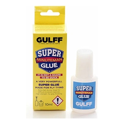 Gulff Vteřinové Lepidlo Minuteman Super Glue Thin 10ml