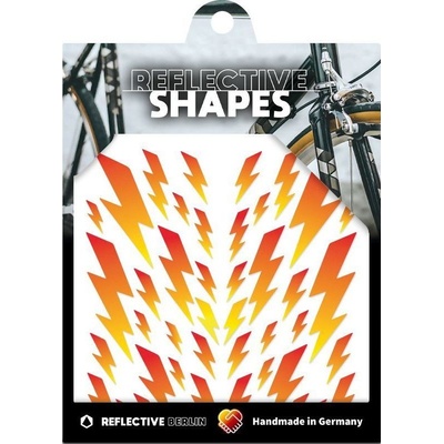 Reflective Berlin Reflexní nálepky Reflective Shapes Rock Rain fire – Zboží Mobilmania