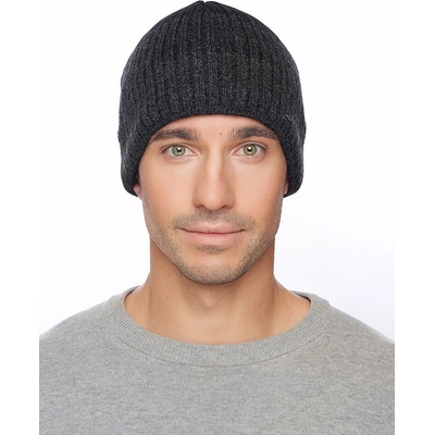 Marhatter pánská pletená čepice 7733 černo-šedá