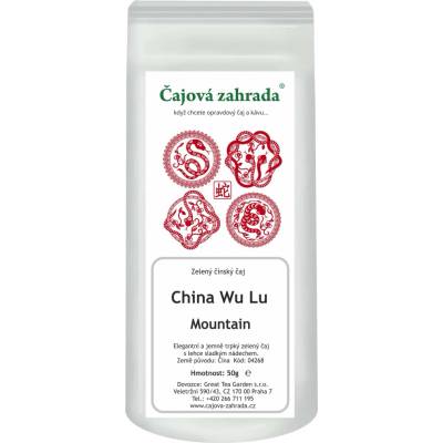 Čajová zahrada China Wu Lu Mountain zelený čaj 50 g