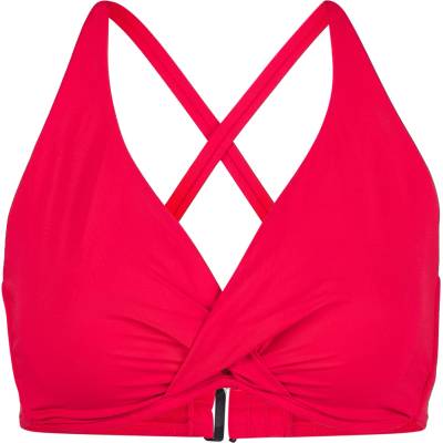 Seafolly Дамско бикини горнище Seafolly Women's Collective Wrap Front F Cup Bra Bikini top - Cosmo Red - размер 36 (EU) (150-2121-0713)