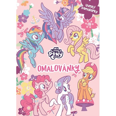 My Little Pony Maľovanky so samolepkami