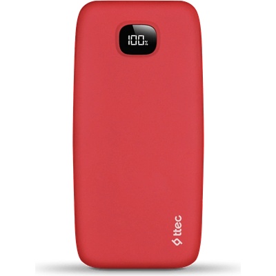 Ttec Външна батерия ttec, ChargeUp Pro, LCD, 20.000mAh PD 20W, Че (8694470004617)