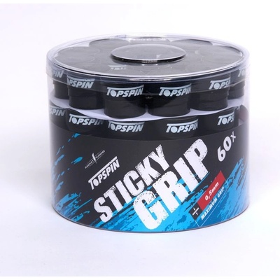 Topspin Sticky Grip 60ks Čierna