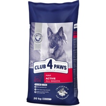 Club4Paws Premium pre dospelých psov s vysokou aktivitou 20 kg