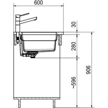 Image 1 of Franke Kubus 2 KNG 120/2 125.0718.492