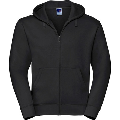 Russell mikina 266M Authentic na zip COT-10266M00200 černá
