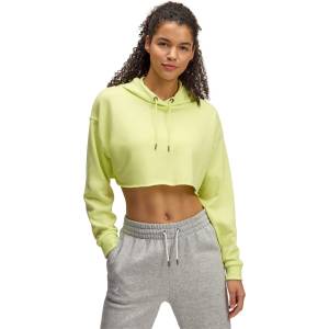 Under Armour Суичър Under Armour Icon Terry Cropped Hoody - Yellow