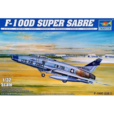 Trumpeter North American F-100D Fighter 1:32