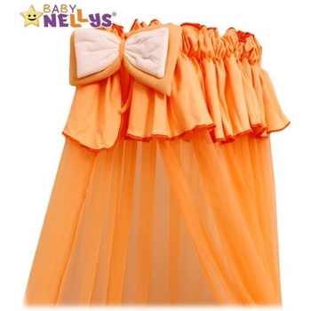 Baby Nellys Nebesá šifón broskyňové