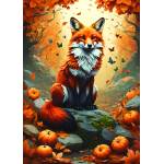 Alipson Puzzle - Puzzle Fox and Butterflies - 500 piese