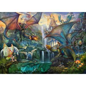 Ravensburger - Puzzle Dragon 9000 - 9 000 piese