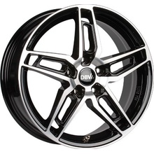 DBV 5DS 005 7x17 5x100 ET48 black polished