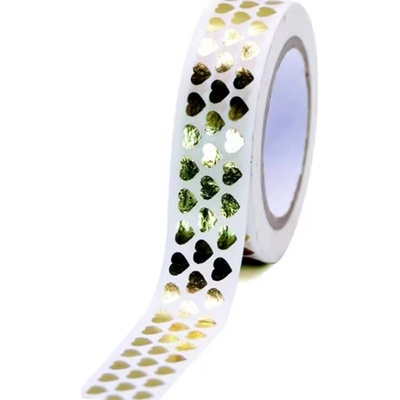 Tempus GG FT 933081 Gold hearts 10 m x 15 mm – Hledejceny.cz