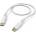 Hama Кабел за зареждане HAMA Flexible, USB-C към USB-C, 1.5м, силиконов, двойно екраниран, бял - 201577 (HAMA-201577)
