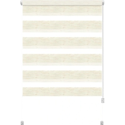 Gardinia Roleta deň a noc v prírodnej farbe 42,5x150 cm Zebra Silvalin