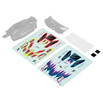 Losi Корпус на шаси, крило ненаправено: Micro-B