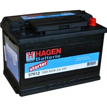 Hagen 12V 65Ah 540A HA652