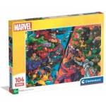 Clementoni Puzzle Super Marvel Heroes vs Villains 104 pieces (25059)