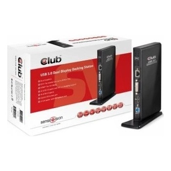 Club3D Dual Display Docking Station CSV-3242HD