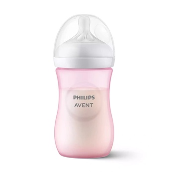 Philips Бебешка бутилка Philips Avent Natural Response, розова SCY903/11 (SCY903/11)