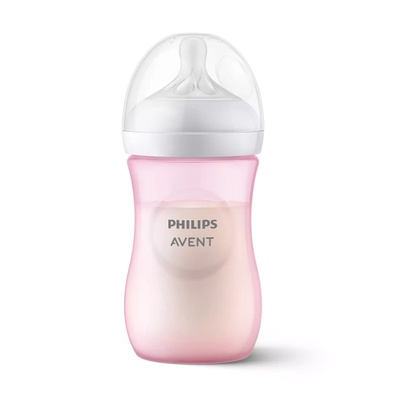 Philips Бебешка бутилка Philips Avent Natural Response, розова SCY903/11 (SCY903/11)