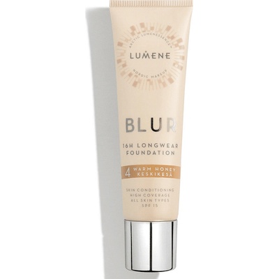 Lumene ВЕГАН Дълготраен фон дьо тен SPF 15 Lumene Vegan Blur Warm Honey Outlet (83467-A)