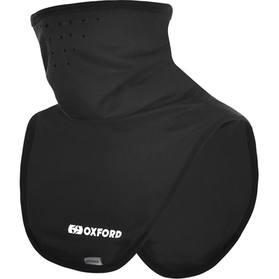 Nákrčník Deluxe Micro Fleece Oxford čierny s prieduchmi a dlhým golierom