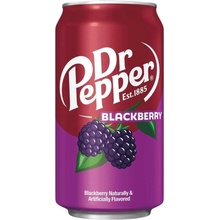 Dr Pepper sycený nápoj s příchutí ostružiny 355 ml