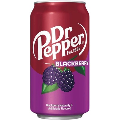 Dr Pepper sycený nápoj s příchutí ostružiny 355 ml