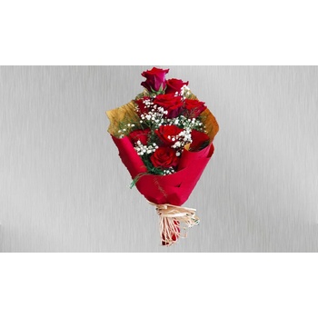 Image 1 of БУКЕТ ОТ 9 ЧЕРВЕНИ РОЗИ