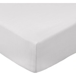 Bianca Сив еластичен чаршаф от памук перкал 185x200 cm Cotton Percale - Bianca (BD/52521/R/SKFDX/GY)