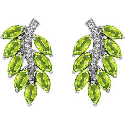 Nefertitis Náušnice stříbrné Ag 925 016771 PD NF55602