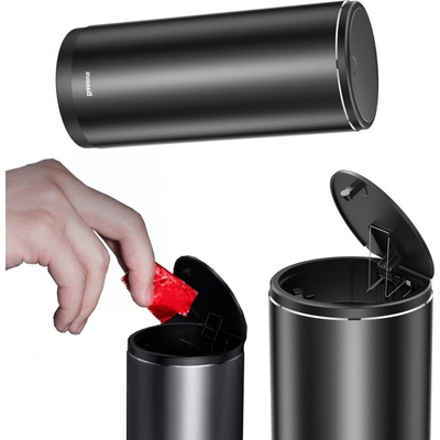 Baseus Gentleman Style Vehicle-mounted Trash Can Černá CRLJT-01 – Hledejceny.cz