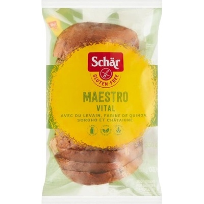 Schär Maestro Vital Chlieb bezgluténový viaczrnný obohatený vápnikom krájaný 350 g