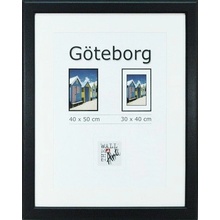 Fotorámeček Göteborg, dřevěný, černý 40x50 cm