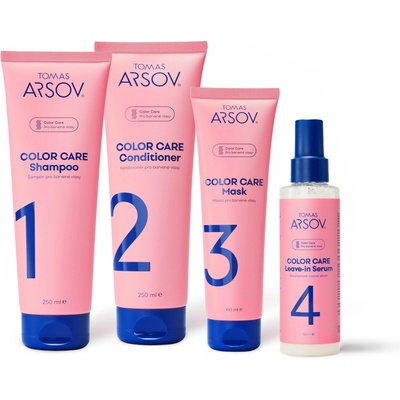 Tomas Arsov Color care šampon 250 ml + kondicionér 250 ml + maska 150 ml + bezoplachové sérum 150 ml