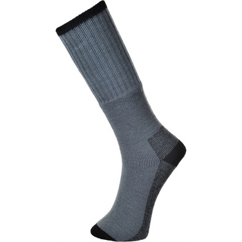 Portwest ponožky SK33 3 páry sivá/čierna