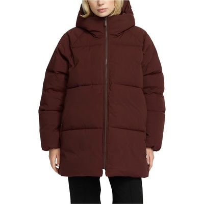 Selfhood Дамско яке парка Selfhood Women's Hip-length Puffer Parka - Burgundy (104-4057-0613)