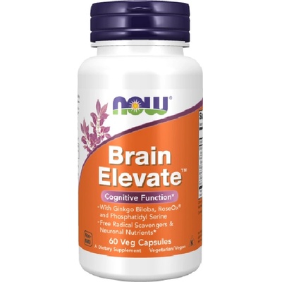 NOW NOW Brain Elevate, 60 Veg Capsules