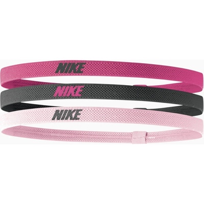NIKE elastic HAIRBANDS 3PK SP/GR/PG Mix